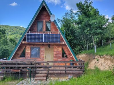 Unique cabins in Transylvania, Romania
