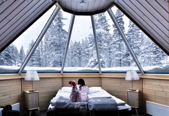 Northern Lights village in Saariselka, Finland, Lapland – A once in a lifetime experience