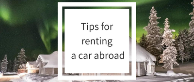 tips for renting a car abroad